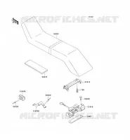 SEAT voor Kawasaki JET SKI X-2 1995