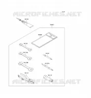 TOOL voor Kawasaki JET SKI X-2 1995