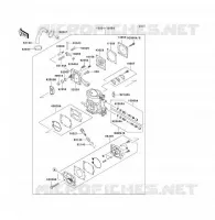 CARBURETOR voor Kawasaki JET SKI TS 1991