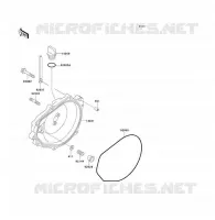 ENGINE COVERS voor Kawasaki JET SKI TS 1991