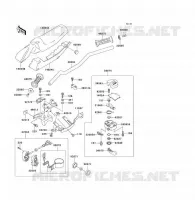 HANDLEBAR voor Kawasaki JET SKI TS 1991