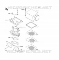 HEAT SHIELD voor Kawasaki JET SKI TS 1991