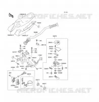 HANDLEBAR voor Kawasaki JET SKI TS 1993