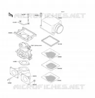 HEAT SHIELD voor Kawasaki JET SKI TS 1993