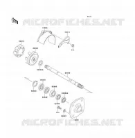DRIVE SHAFT voor Kawasaki JET SKI TS 1993
