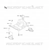 ENGINE MOUNT voor Kawasaki JET SKI TS 1993
