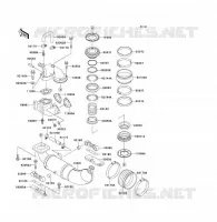 EXHAUST voor Kawasaki JET SKI TS 1993