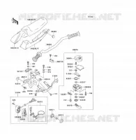 HANDLEBAR voor Kawasaki JET SKI TS 1993