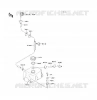 OIL TANK( KAW42717 92) voor Kawasaki JET SKI TS 1993