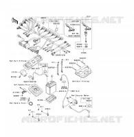 ELECTRIC EQUIPMENT voor Kawasaki JET SKI ULTRA 130 D.I. 2003