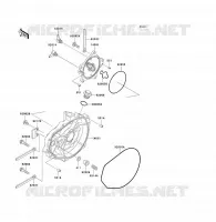 ENGINE COVERS voor Kawasaki JET SKI ULTRA 130 D.I. 2003