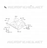 ENGINE MOUNT voor Kawasaki JET SKI ULTRA 130 D.I. 2003