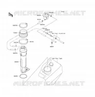 FUEL PUMP voor Kawasaki JET SKI ULTRA 130 D.I. 2003