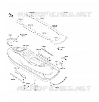 MOUSSE voor Kawasaki JET SKI ULTRA 130 D.I. 2003