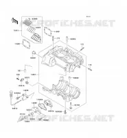 CRANKCASE(S) voor Kawasaki JET SKI SS 1993