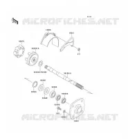 DRIVE SHAFT voor Kawasaki JET SKI SS 1993