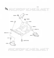 ENGINE MOUNT voor Kawasaki JET SKI SS 1993