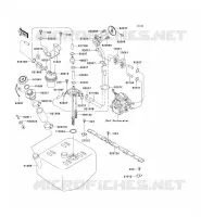 FUEL TANK voor Kawasaki JET SKI SS 1993