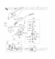 HANDLEBAR voor Kawasaki JET SKI SS 1993