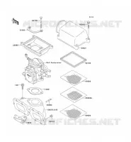 HEAT SHIELD voor Kawasaki JET SKI SS 1993