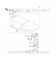 SEAT(KAW22252 94) voor Kawasaki JET SKI SS 1993