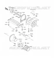 TURBINE voor Kawasaki JET SKI SS 1993