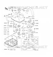 WATER TANK voor Kawasaki JET SKI SS 1993