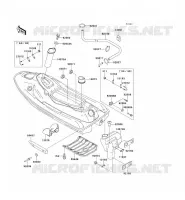 COVER voor Kawasaki JET SKI SUPER SPORT XI 1993