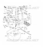 FUEL TANK voor Kawasaki JET SKI SUPER SPORT XI 1993