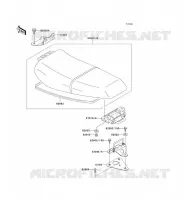 SEAT voor Kawasaki JET SKI SUPER SPORT XI 1993