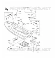 COVER voor Kawasaki JET SKI SUPER SPORT XI 1995