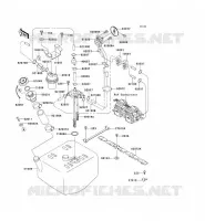 FUEL TANK voor Kawasaki JET SKI SUPER SPORT XI 1995