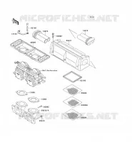 HEAT SHIELD voor Kawasaki JET SKI SUPER SPORT XI 1995