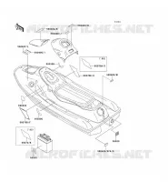 LABELS voor Kawasaki JET SKI SUPER SPORT XI 1995
