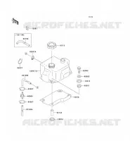 OIL TANK voor Kawasaki JET SKI SUPER SPORT XI 1995
