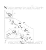 STARTER MOTOR voor Kawasaki JET SKI SUPER SPORT XI 1995