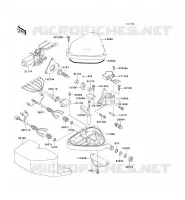 CONTROL voor Kawasaki JET SKI SUPER SPORT XI 1995