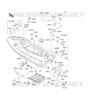 COVER voor Kawasaki JET SKI SUPER SPORT XI 1995