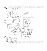 HANDLEBAR voor Kawasaki JET SKI SUPER SPORT XI 1995