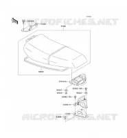 SEAT voor Kawasaki JET SKI SUPER SPORT XI 1995