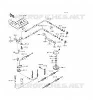 CABLES voor Kawasaki JET SKI 750 ZXI 1997