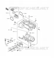 CRANKCASE(S) voor Kawasaki JET SKI 750 ZXI 1997
