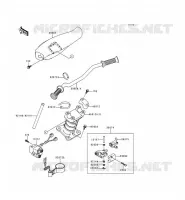 HANDLEBAR voor Kawasaki JET SKI 750 ZXI 1997