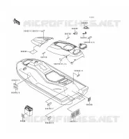 LABELS voor Kawasaki JET SKI 750 ZXI 1997