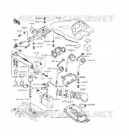 METERS voor Kawasaki JET SKI 750 ZXI 1997