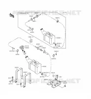 OIL TANK voor Kawasaki JET SKI 750 ZXI 1997