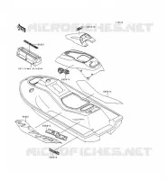 STICKER voor Kawasaki JET SKI 750 ZXI 1997