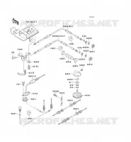 CABLES voor Kawasaki JET SKI 750 ZXI 1997