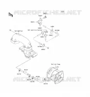 COOLING voor Kawasaki JET SKI 750 ZXI 1997