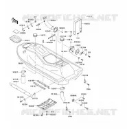 COVER voor Kawasaki JET SKI 750 ZXI 1997